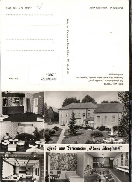 369957, Wilthen Holiday Home Haus Bergland Swimming Pool Multi-view map