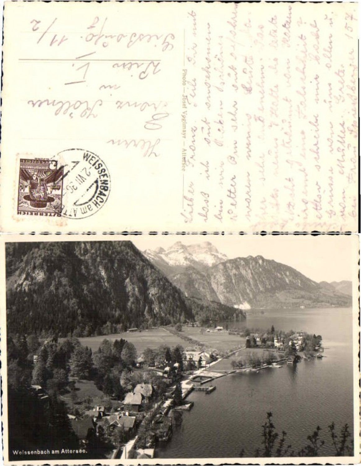 69062, Weissenbach am Attersee 1930