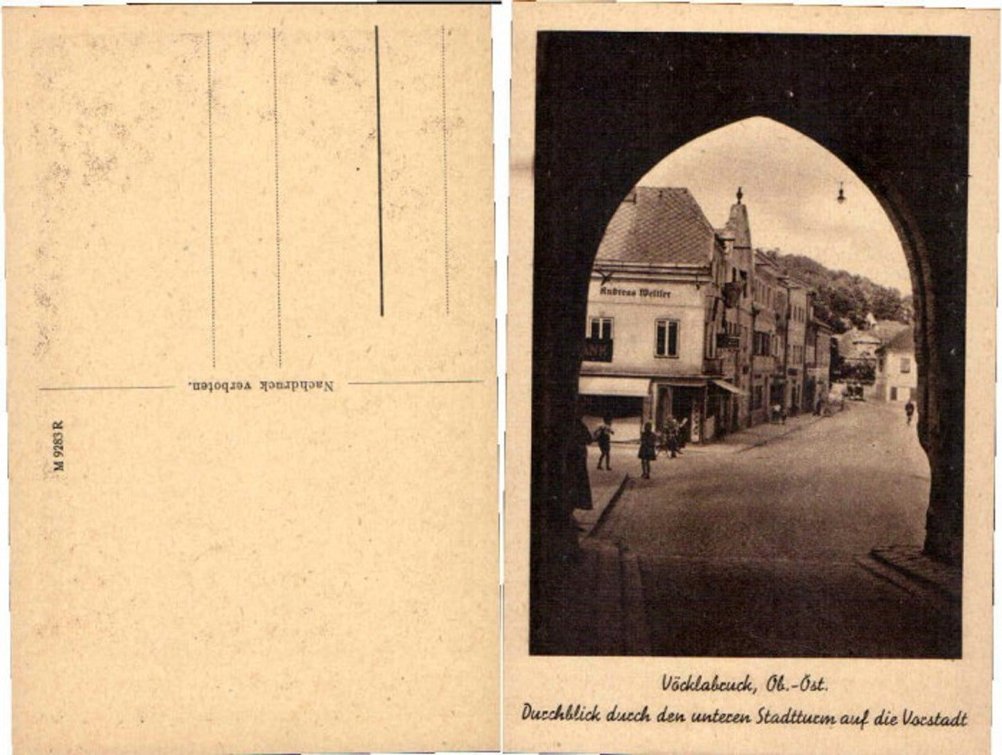 69074, Vöcklabruck suburb around 1940