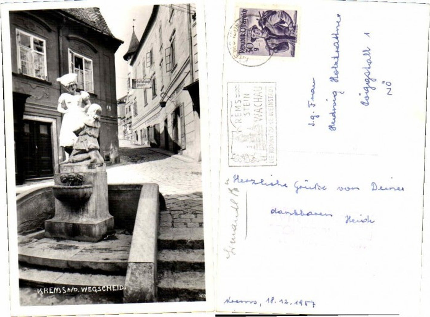 70057,Krems a.d. Donau Wegscheid Simandl Brunnen