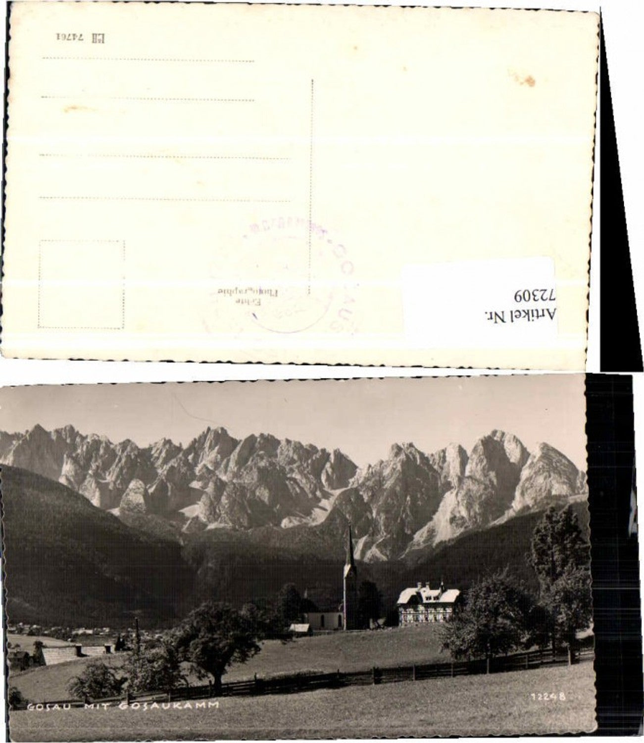 72309, Gosau m. Gosaukamm