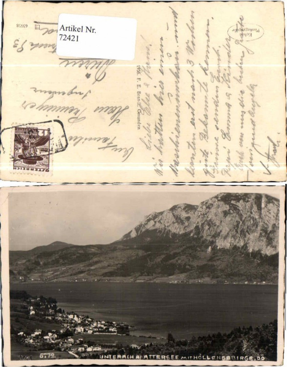 72421, Unterach am Attersee pub Brandt 6772