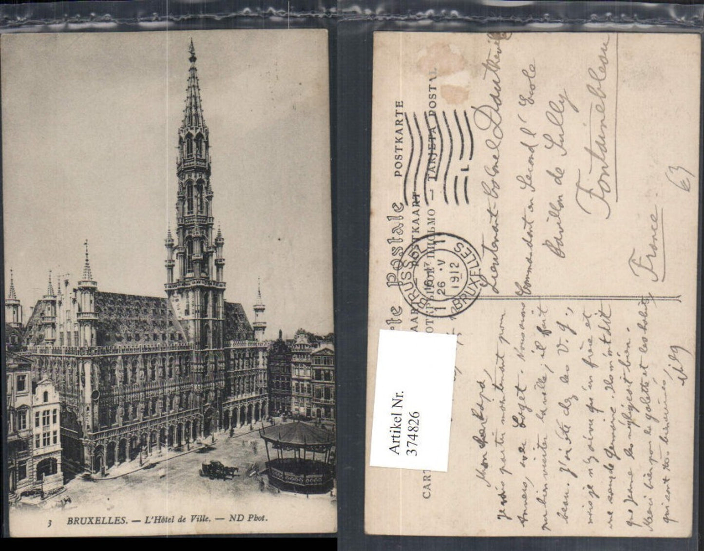 374826, Belgium Brussels Brussels City Hall