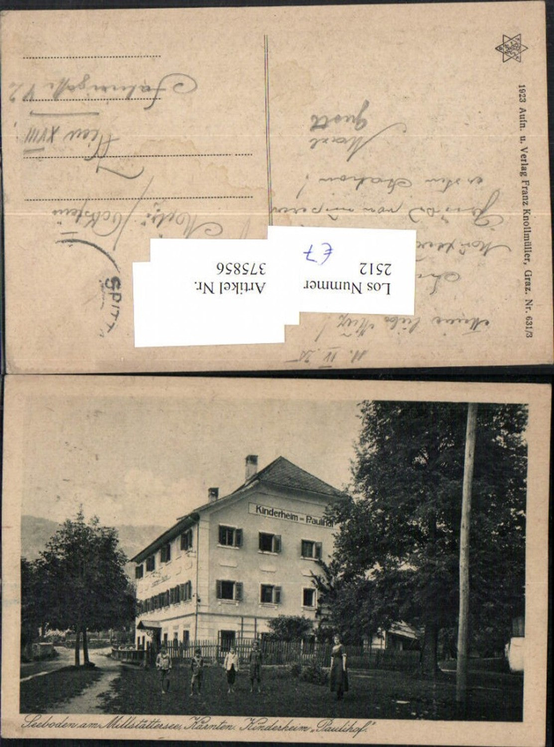 375856, Seeboden am Millstättersee Children's Home Paulihof