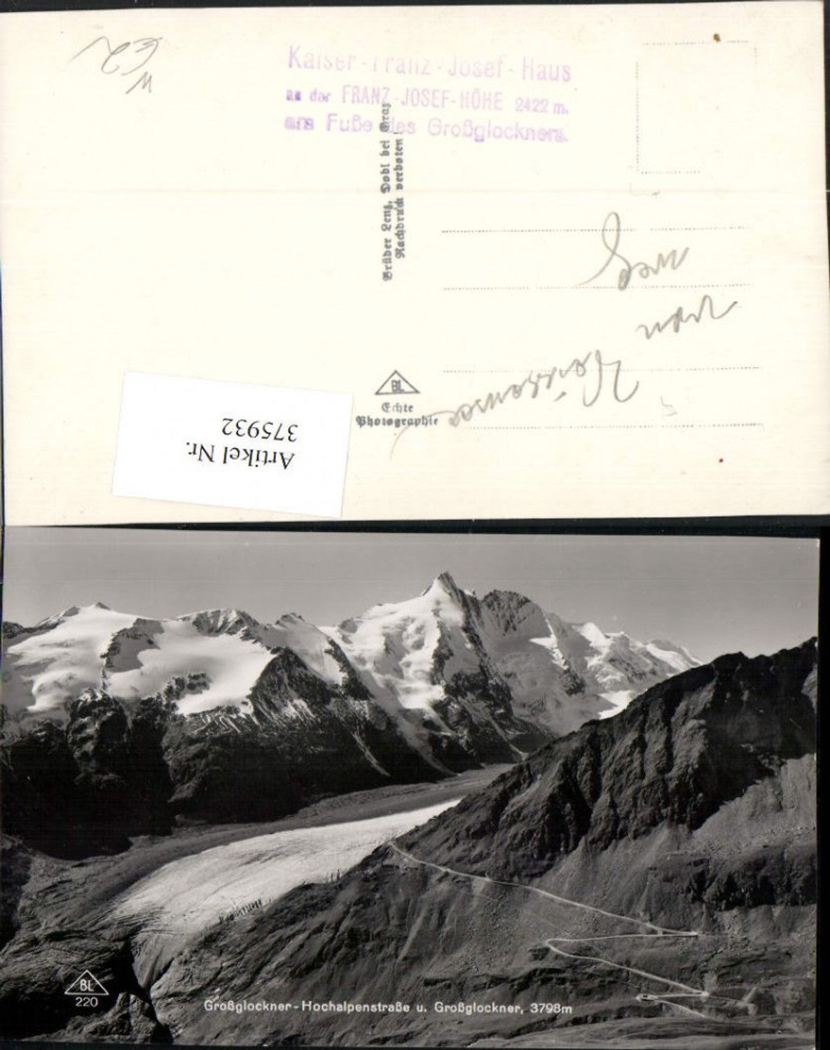 375932, Grossglockner High Alpine Road near Heiligenblut, mountain scenery, glacier