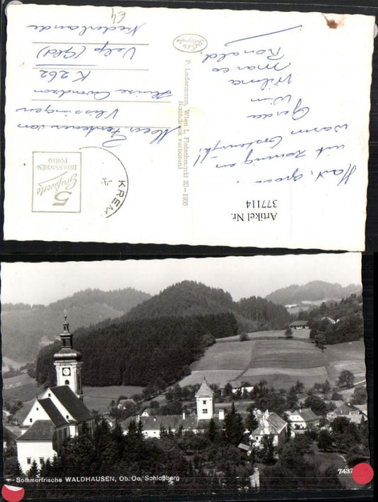 377114, Waldhausen Partial view of Schlossberg church