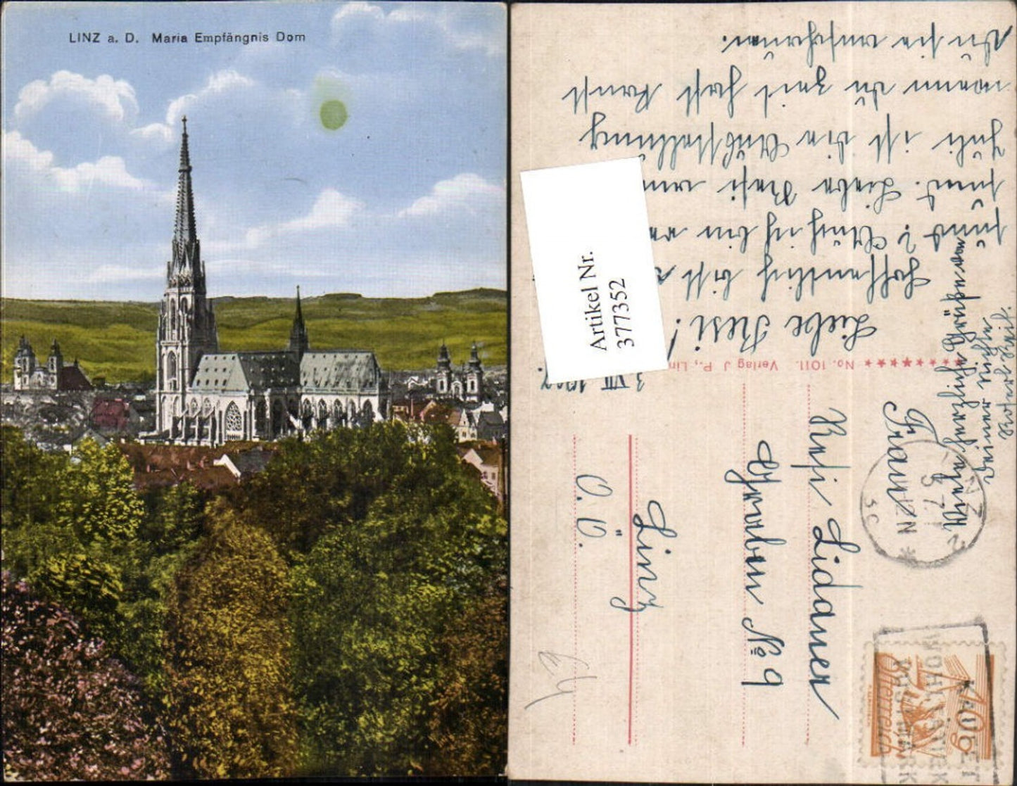 377352, Linz on the Danube, Church of the Immaculate Conception