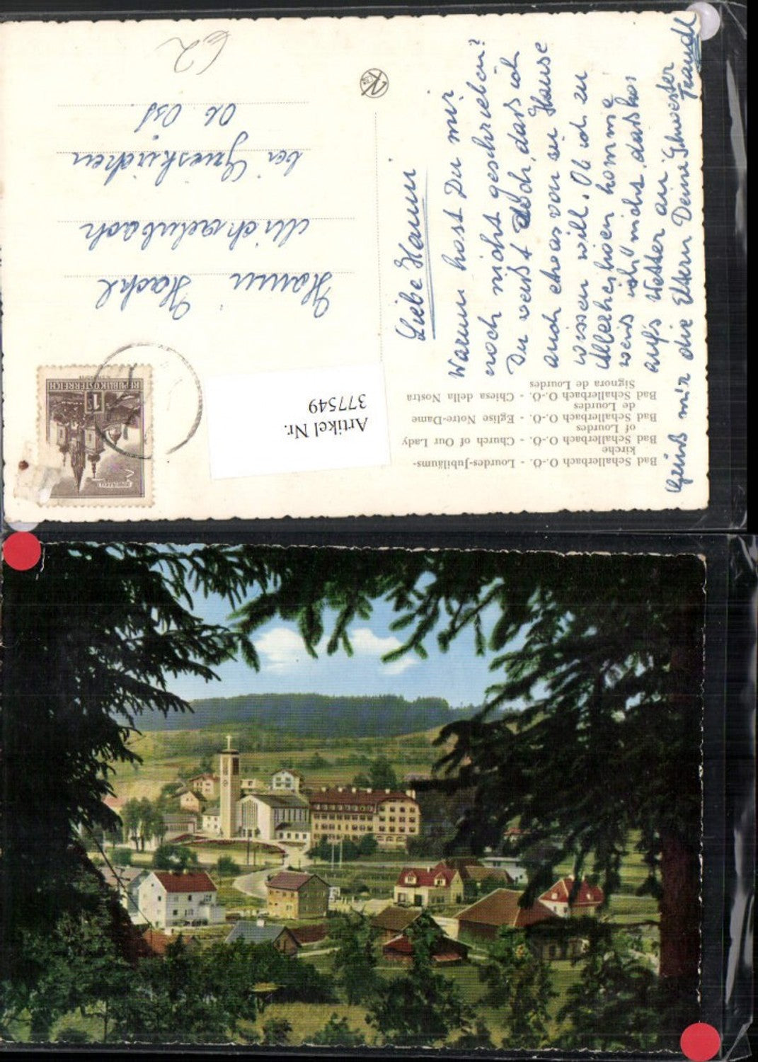 377549, Bad Schallerbach Lourdes Jubilee Church