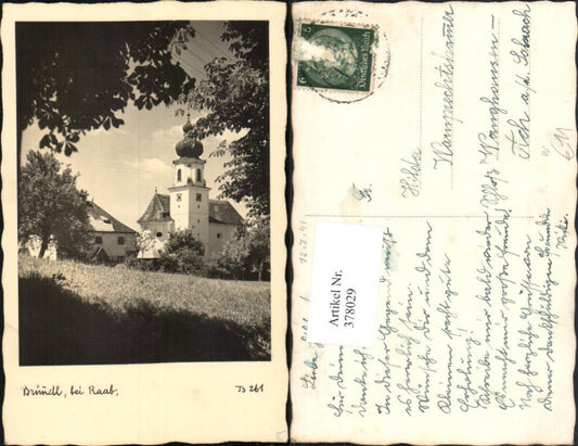 378029, Bründl b. Raab Church