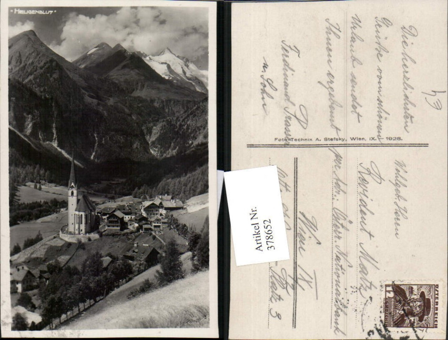 378652, Heiligenblut Total mountain scenery