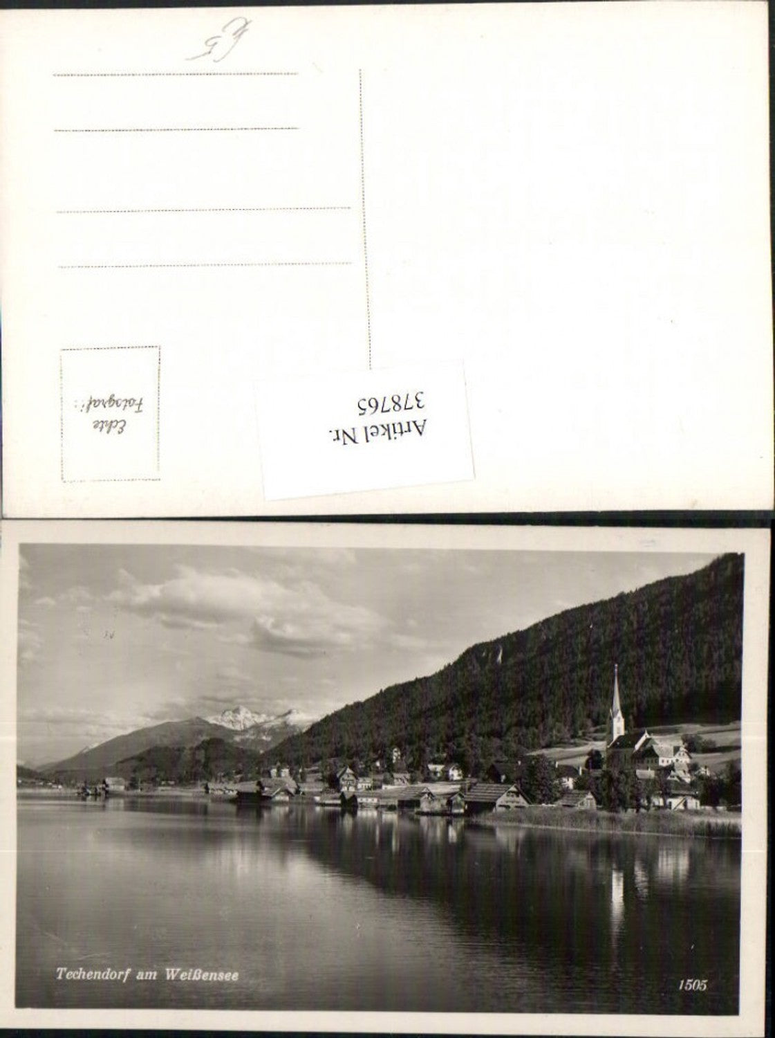 378765, Techendorf am Weißensee Total mountain scenery