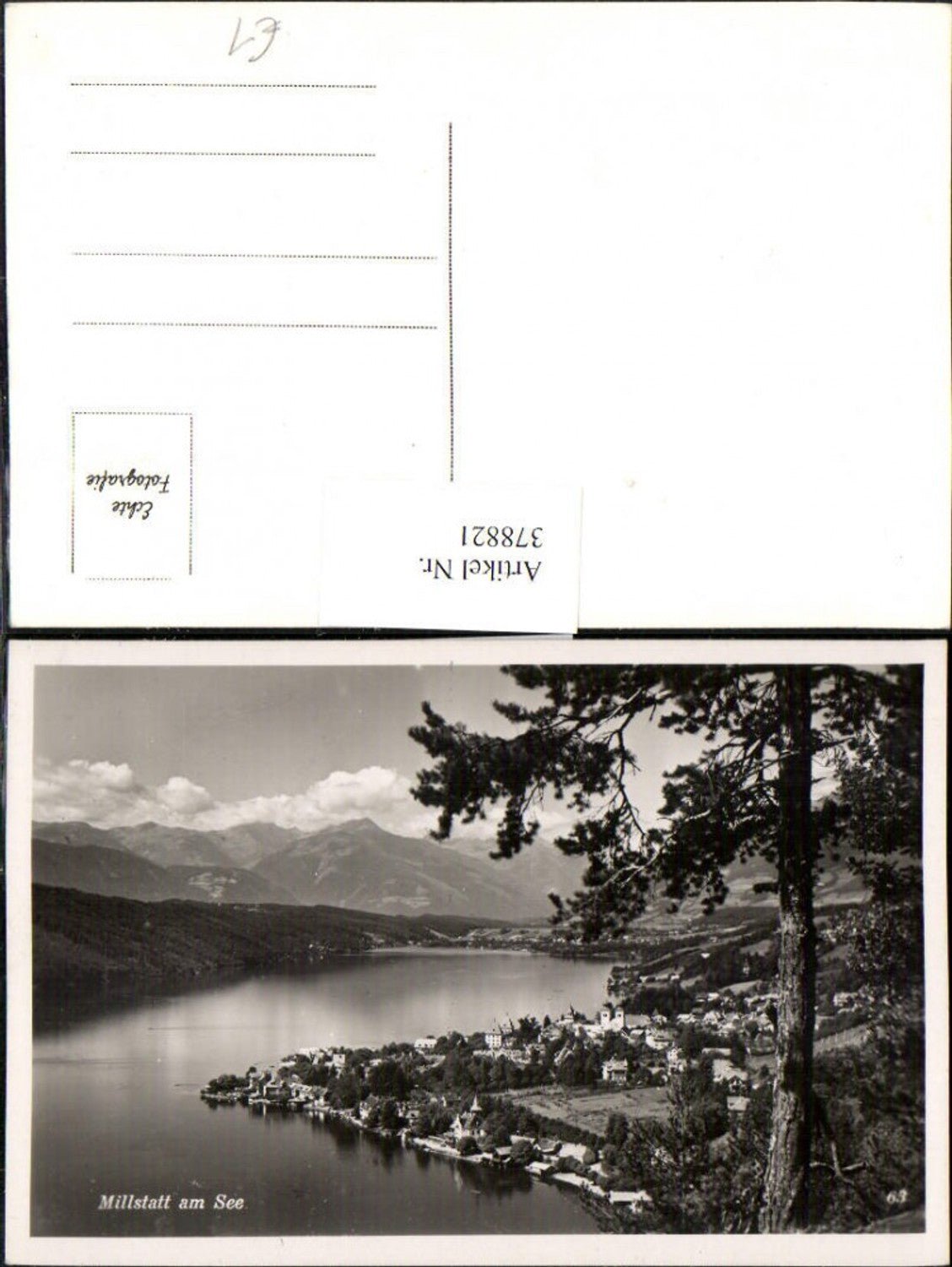 378821, Millstatt am See Total mountain scenery