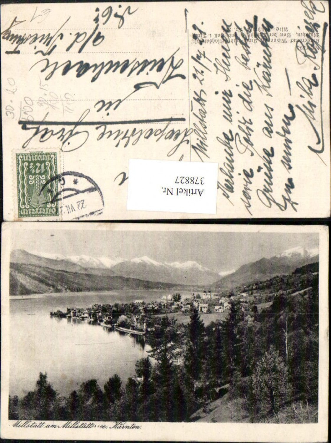 378827, Millstatt am Millstätter See Total mountain scenery