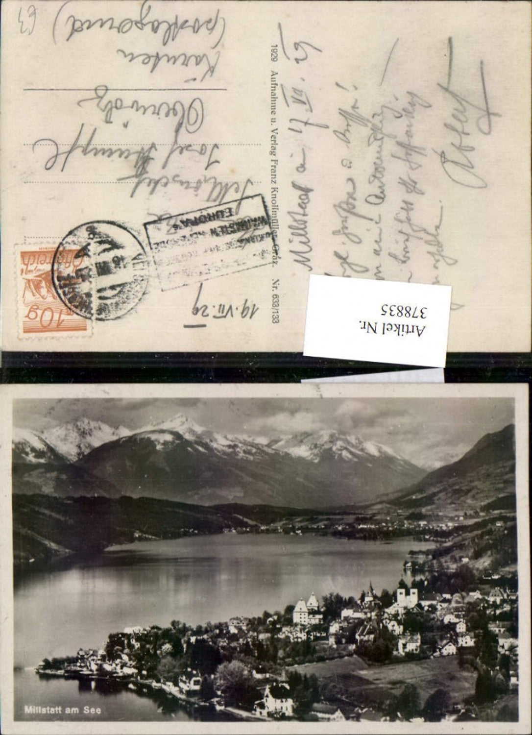 378835, Millstatt am See Total mountain scenery