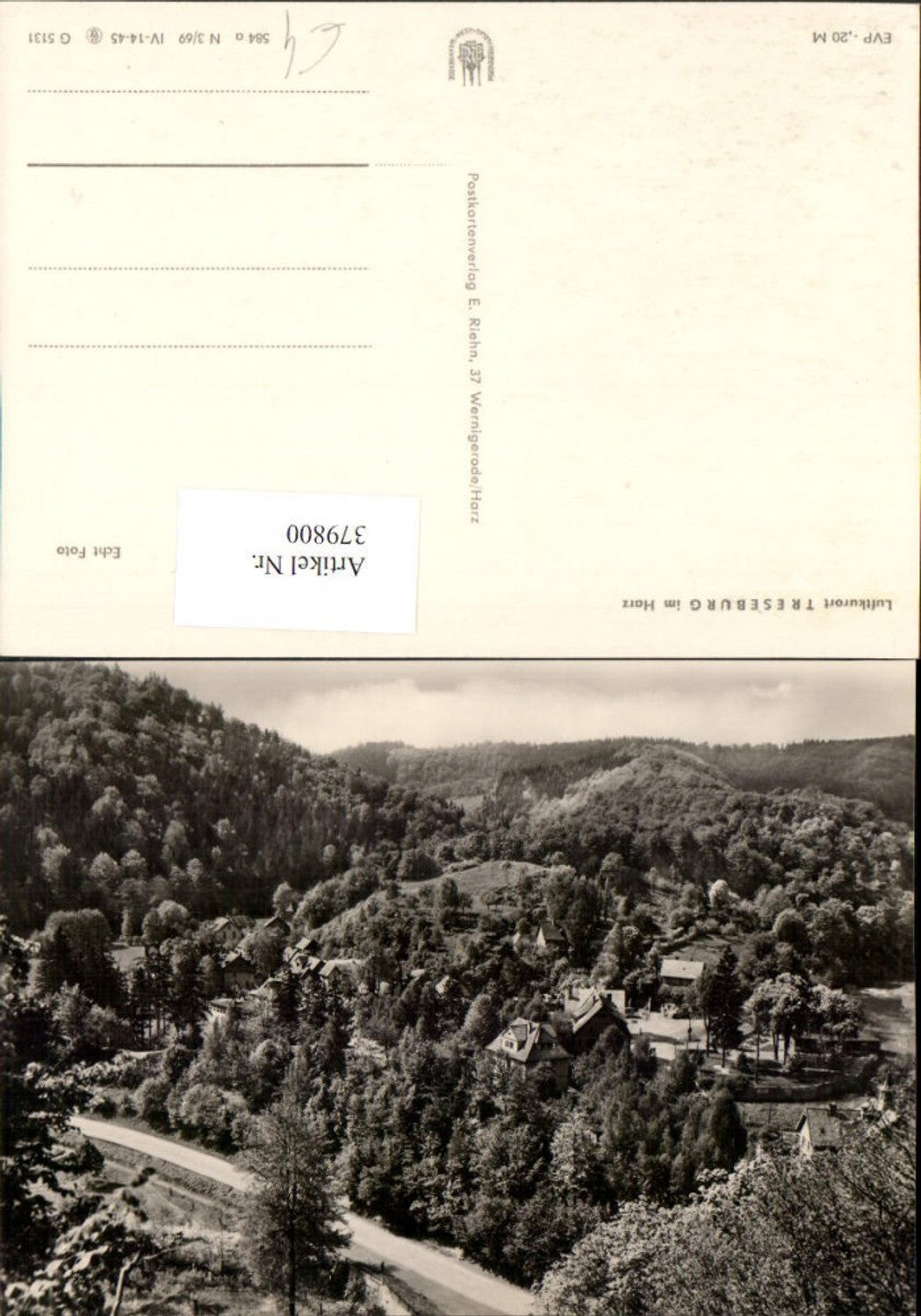 379800, Treseburg in the Harz Mountains, partial view