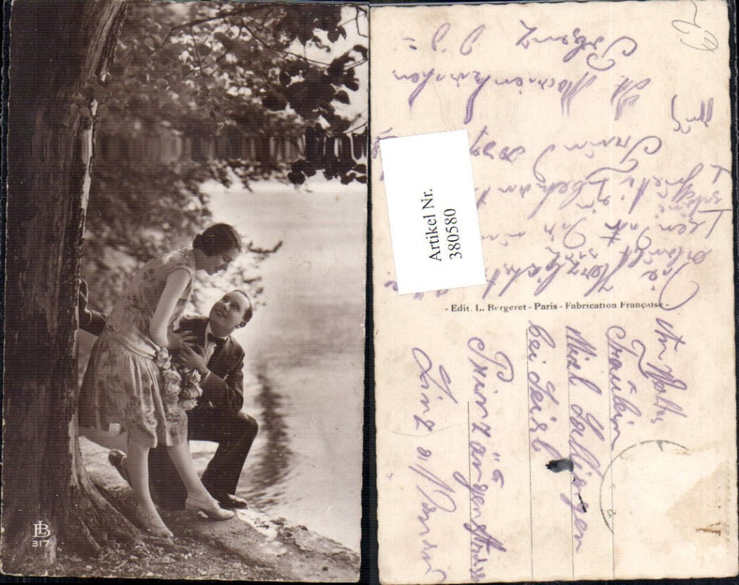 380580,Liebe Paar Verliebter Blick Ufer Baum