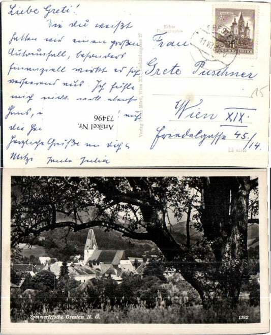 73496,Sommerfrische Gresten Waldpartie