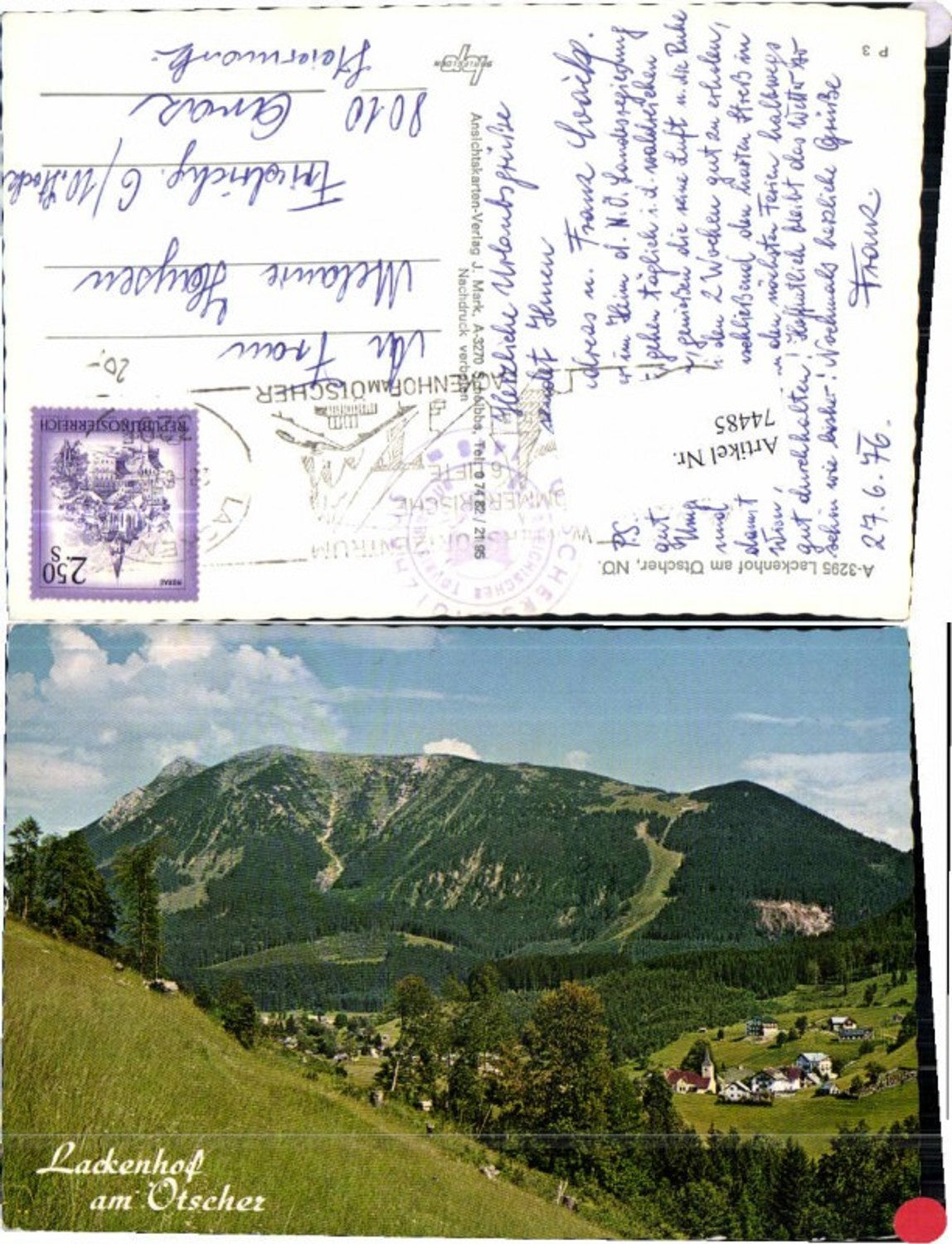74485, Lackenhof am Ötscher