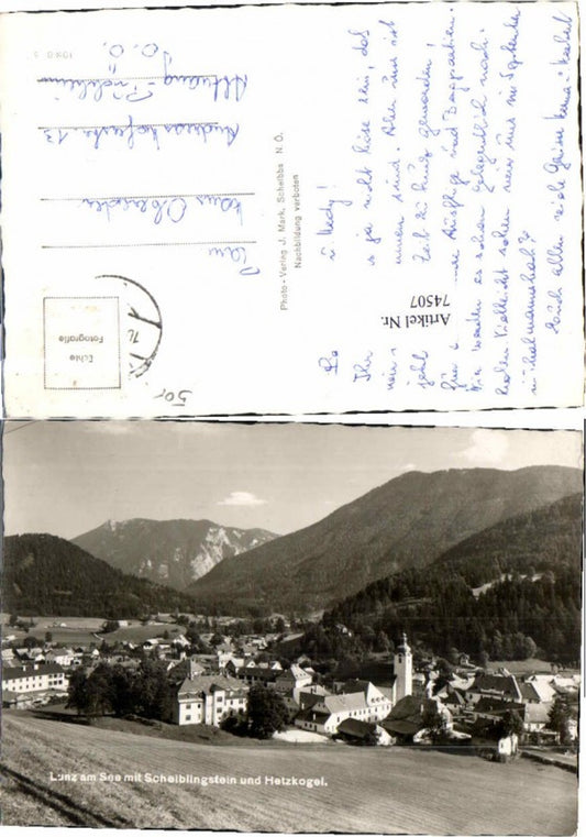 74507, Lunz am See, part of the route to the town