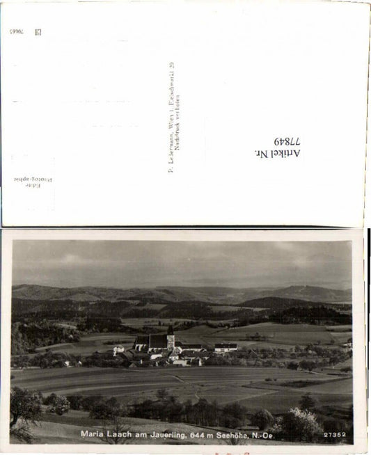 77849,Maria Laach am Jauerling b. Spitz Ledermann 27352