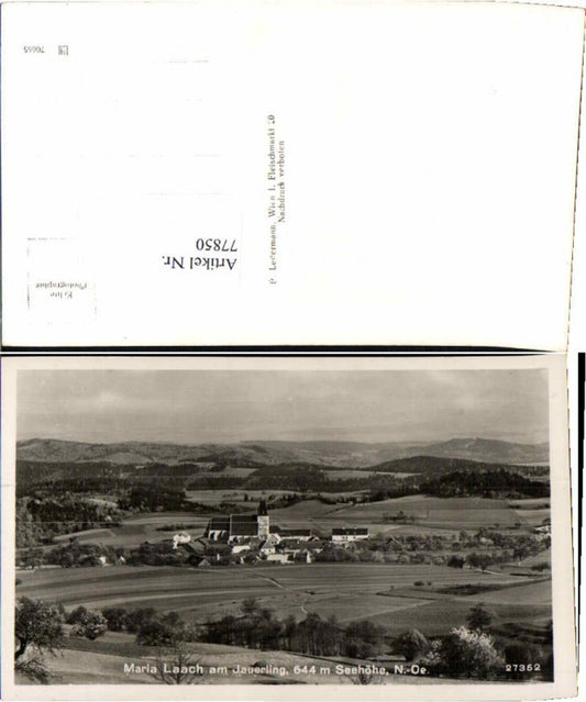 77850,Maria Laach am Jauerling b. Spitz Ledermann 27352