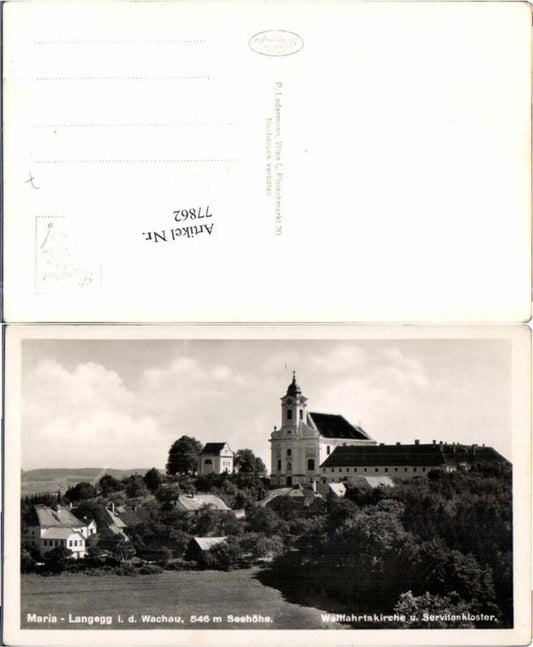 77862,Maria Langegg i. Wachau b. Spitz a.d. Donau
