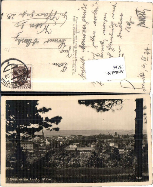78166,Bruck a.d. Leitha Totale 1937