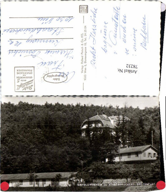 78232, Breitenfurt near Vienna, home of the State Printing Office