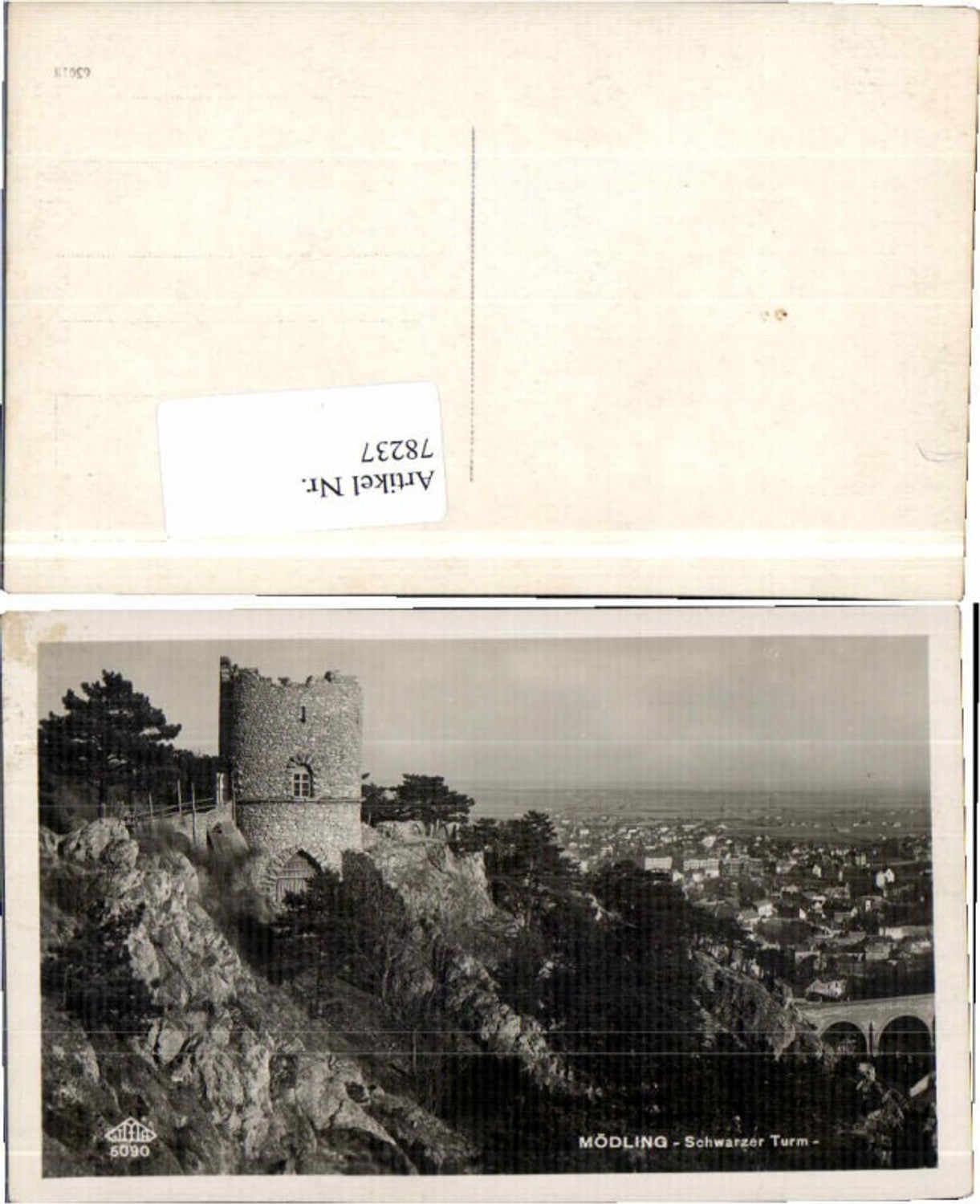 78237, Mödling Schwarzer Turm pub JMA 5090