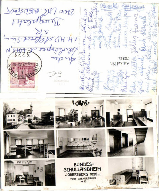 78312, Josefsberg near Wienerbruck Multi-view postcard