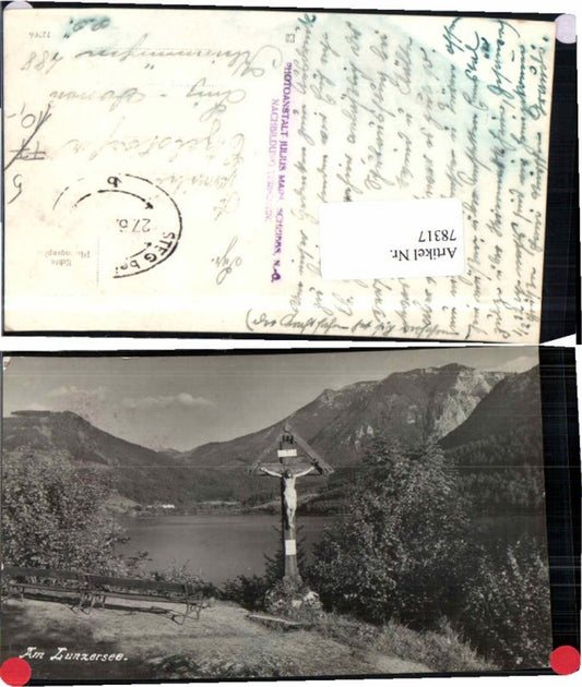 78317, Marterl b. Lunz am See Lunzersee 1935