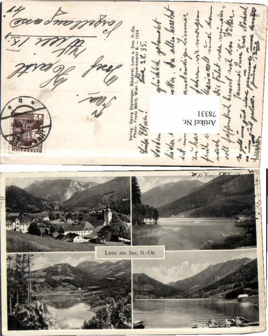 78331, Lunz am See Multi-image 1934