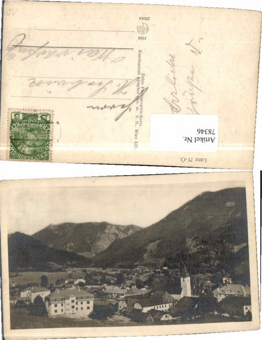 78346, Lunz am See Total Kilophot 1916