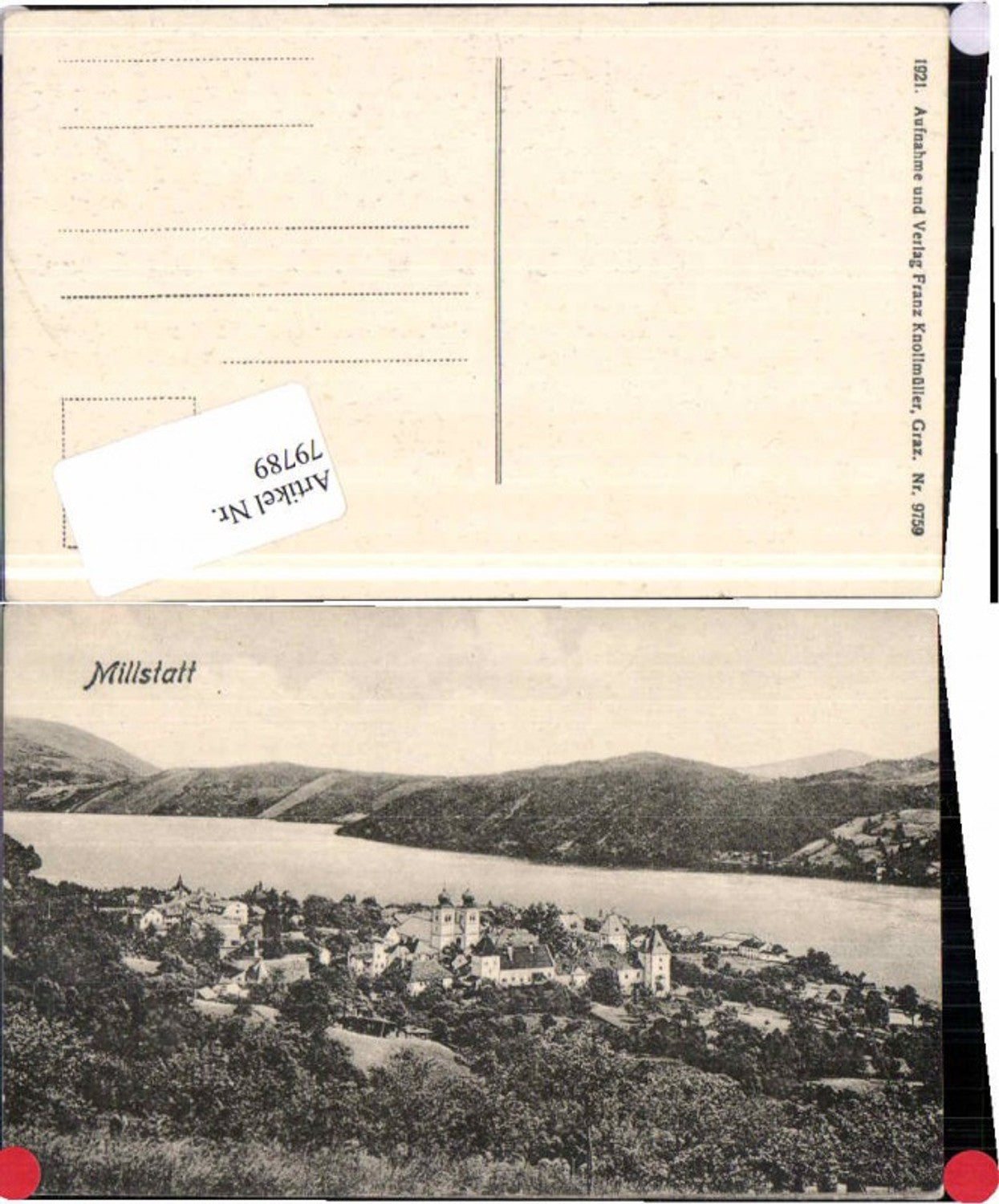 79789, Millstatt am Millstättersee 1921