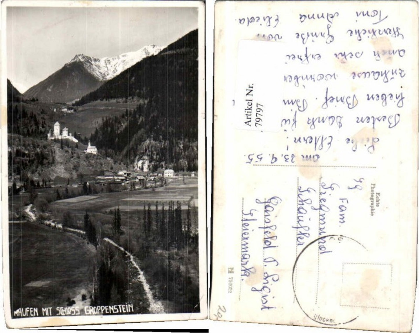 79797, Groppenstein Castle near Obervellach