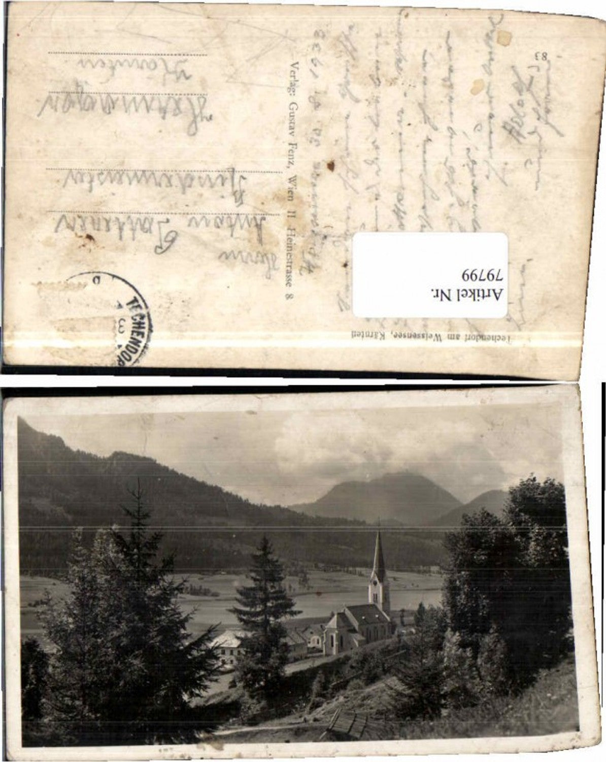 79799, Techendorf am Weissensee 1935