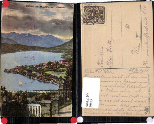 79835, Millstatt am Millstättersee COLOR 1918 pub Leon 2654
