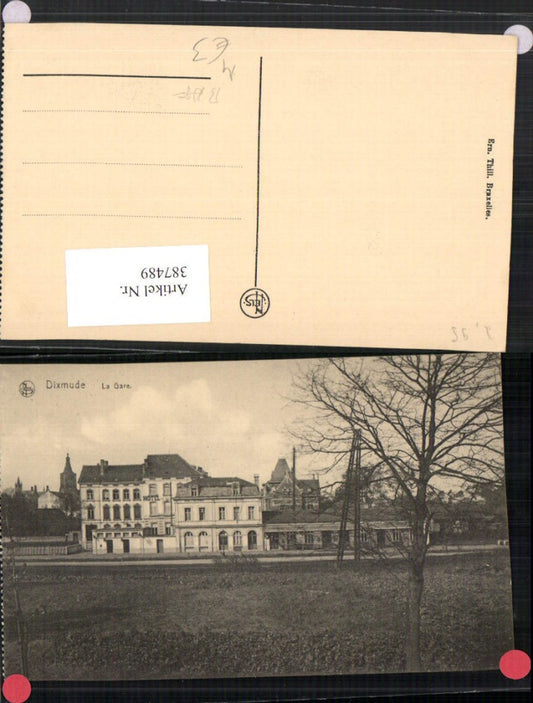 387489, Belgium Diksmuide La Gare train station