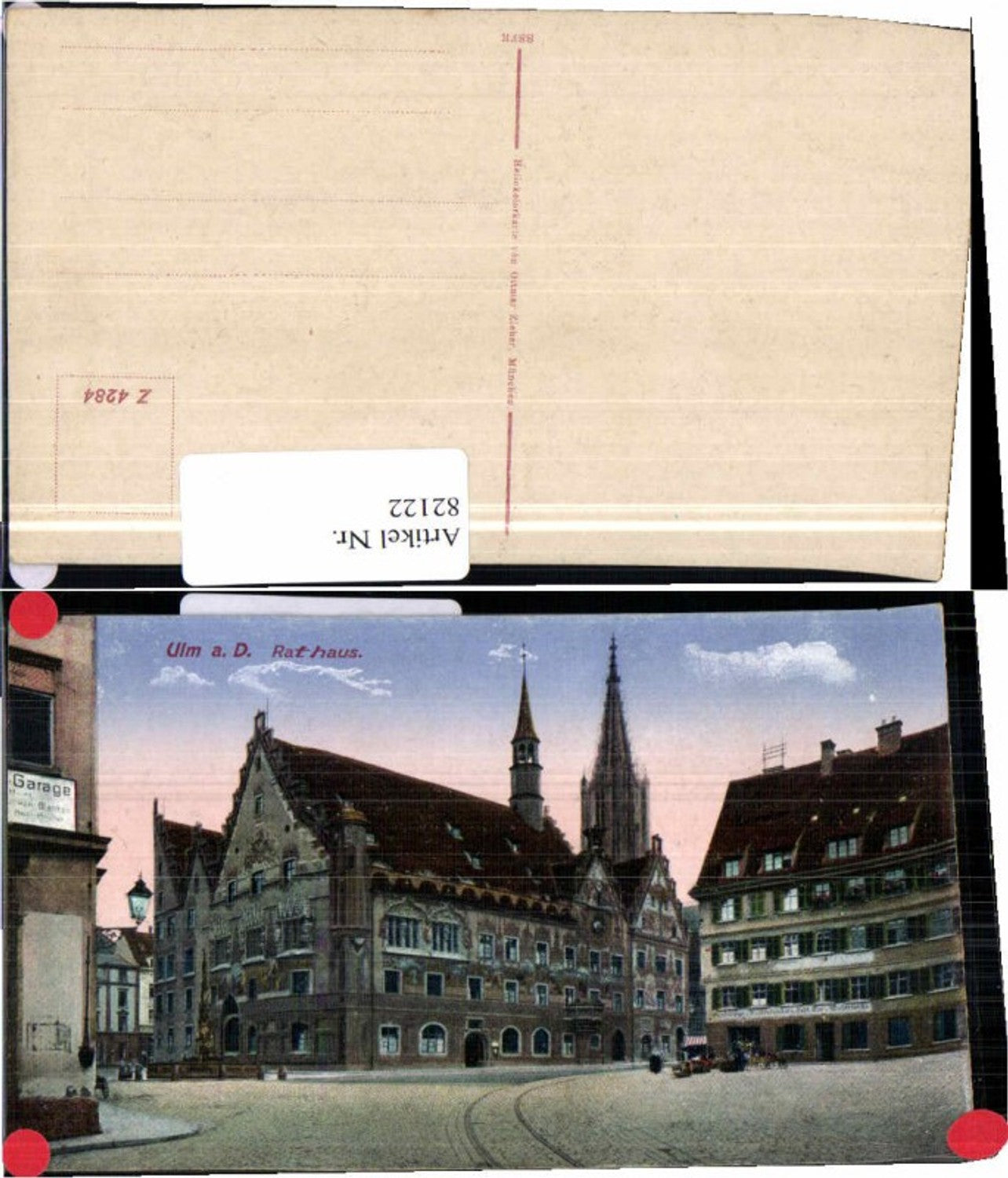 82122, Ulm an der Donau Town Hall
