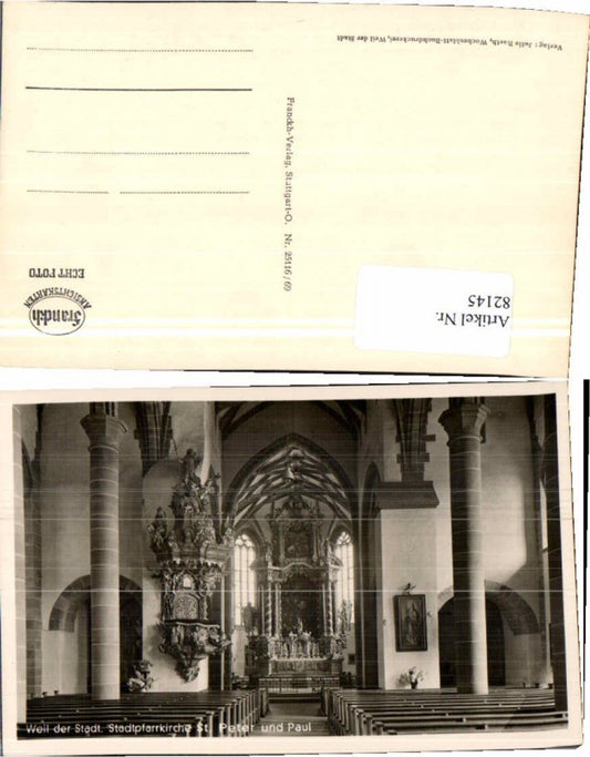82145, Weil der Stadt Parish Church
