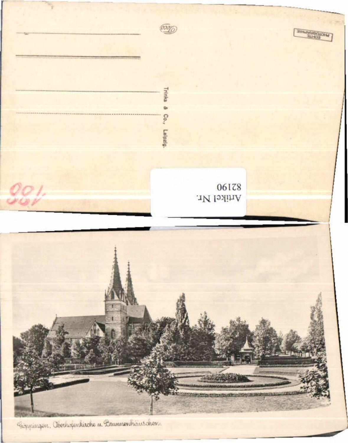 82190, Göppingen Oberhofenkirche Brunnenhäuschen