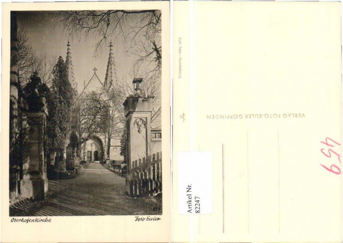 82247, Göppingen Oberhofenkirche path section