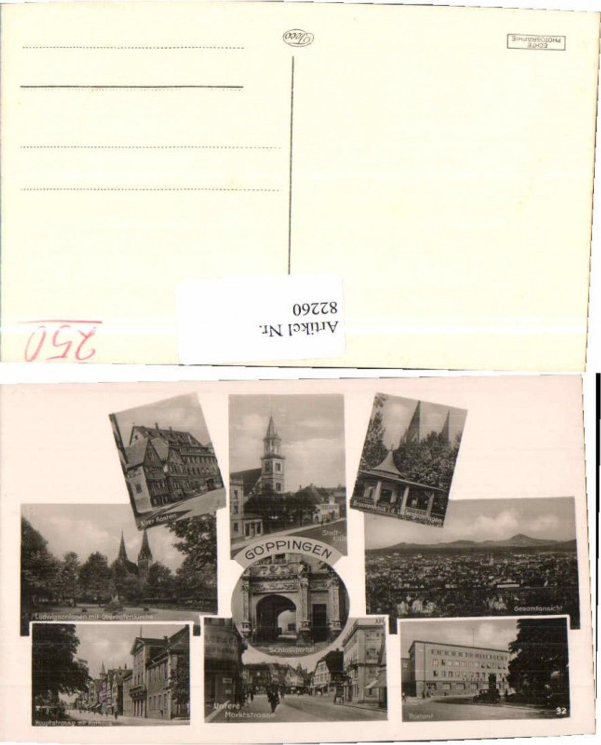 82260,Göppingen Schöne Mehrbildkarte