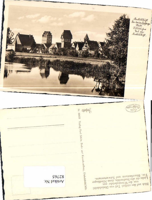 82765, Dinkelsbühl, area on the riverbank