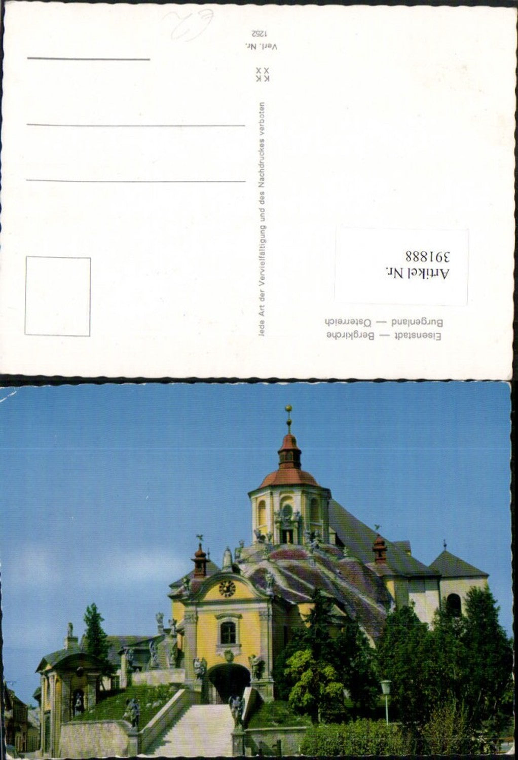 391888, Eisenstadt Bergkirche Church