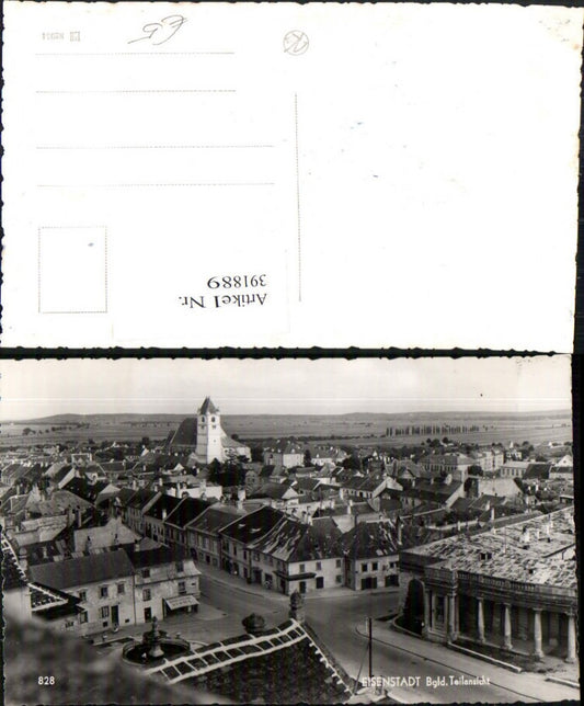 391889,Eisenstadt Teilansicht Kirche