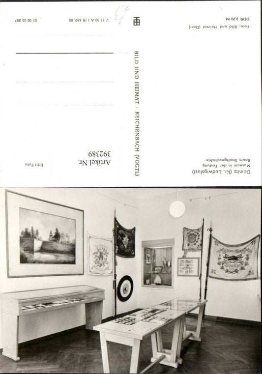 392389,Dömitz Museum in d. Festung Raum Stadtgeschichte