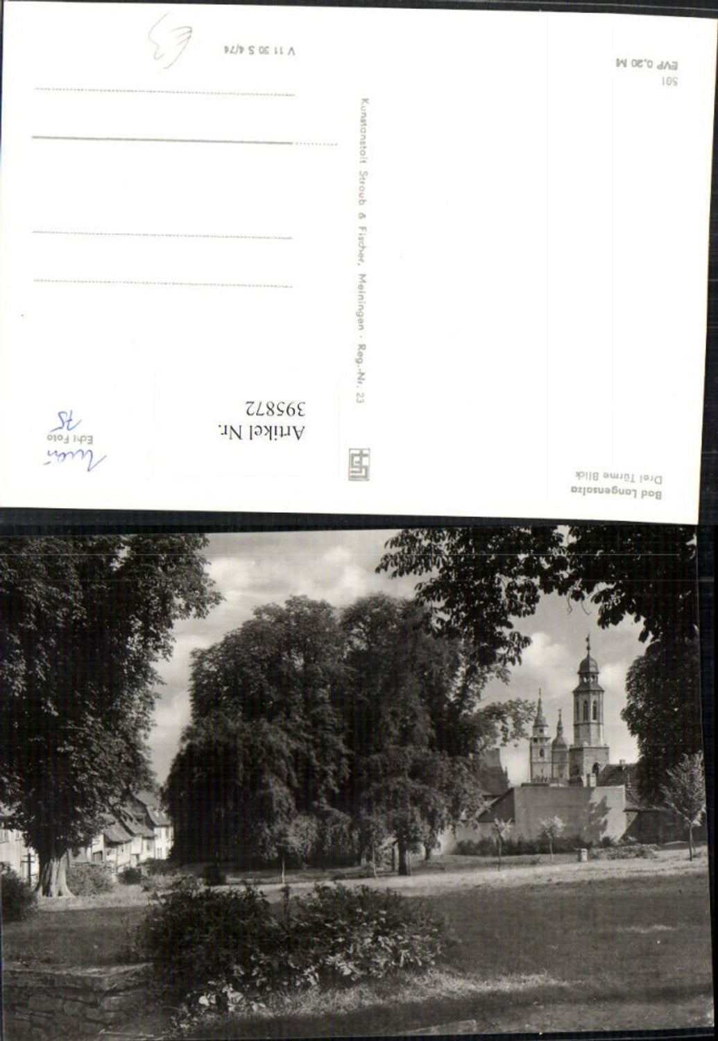 395872,Bad Langensalza Drei Türme-Blick