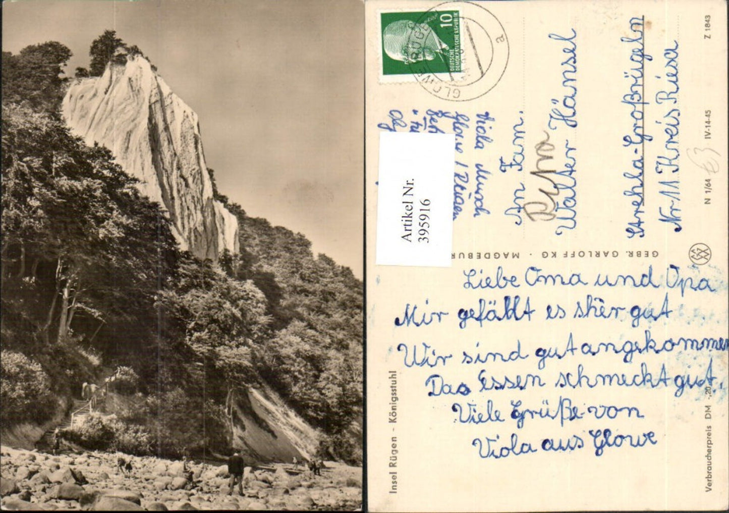 395916, Rügen Island Königsstuhl Cliff 