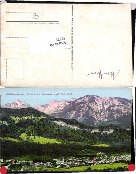 59577, Goisern m. Hainzen pub Brandt 470